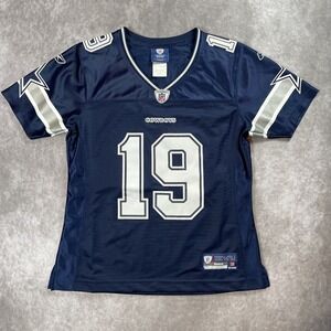 Miles Austin Jersey Mens Dallas Cowboys #19 Blue Reebok NFL Football Size Small